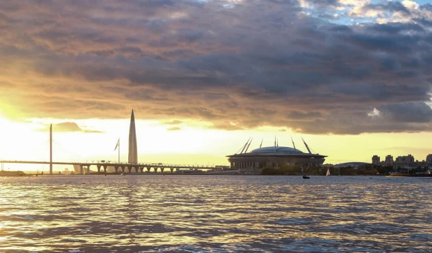 The Neva River ends here in the Gulf of Finland. And for us, this is just the beginning of the path.