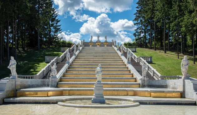 The Golden Mountain Cascade
