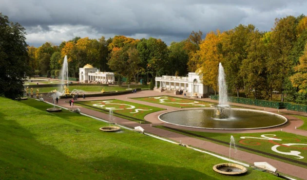 View of the part of the "Lower Park" closest to the palace