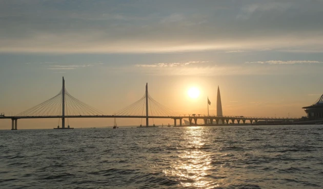 Magnificent views of the bay and sunset. How lucky we are with the city!