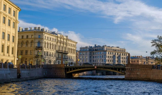View of the Kissing Bridge