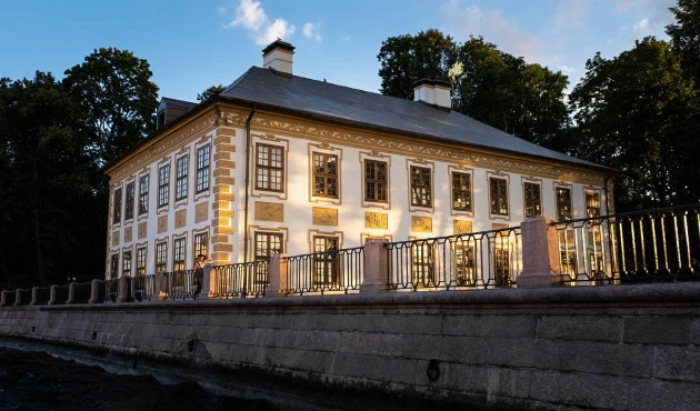 The Summer Palace of Peter the Great. At one time, the most luxurious house in St. Petersburg