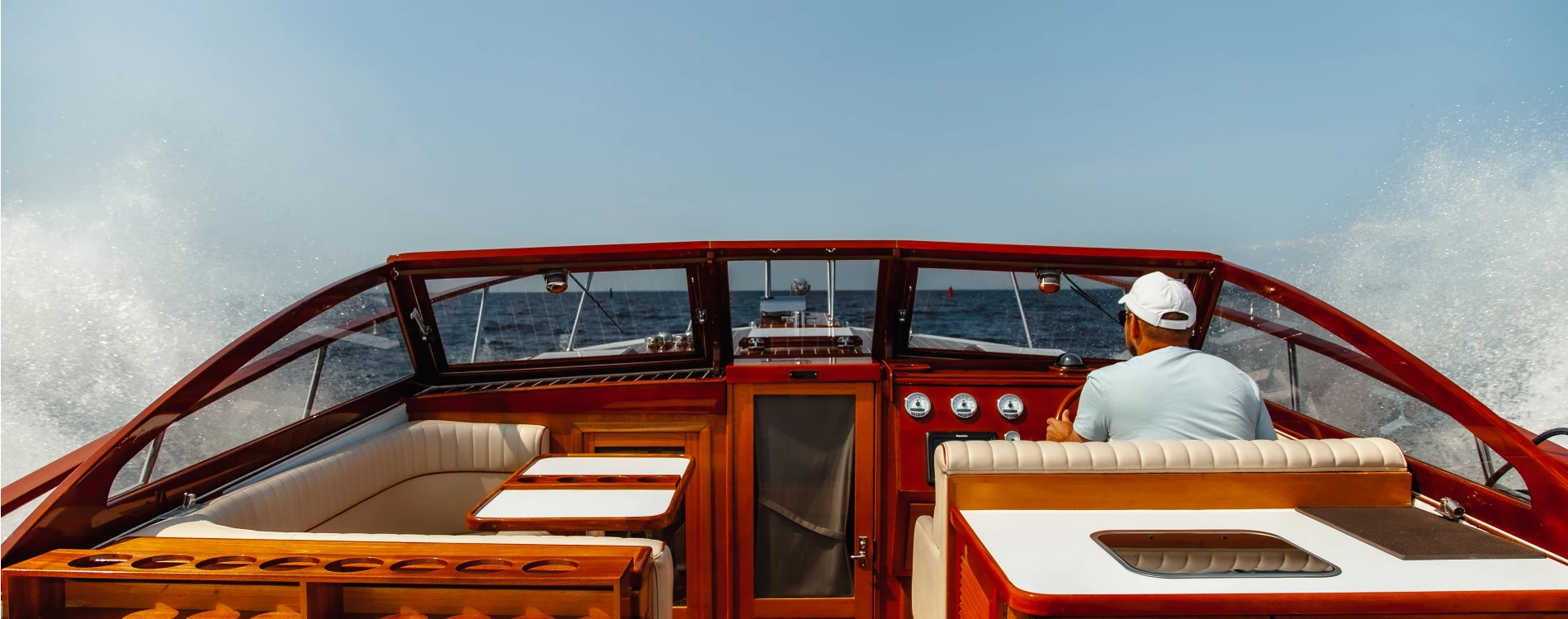 Embark on a private voyage on a comfortable yacht through <br>St. Petersburg and the Gulf of Finland