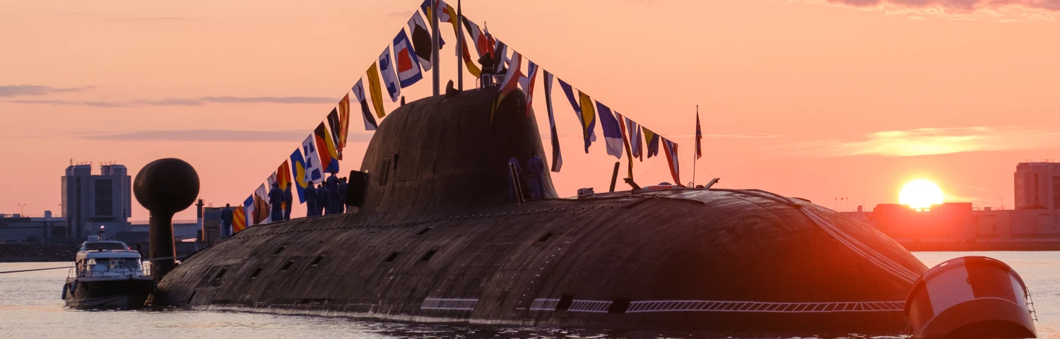A week of military ships in Kronstadt