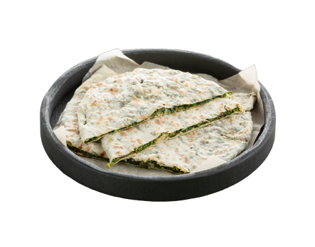 Zhingyalov hats with cheese