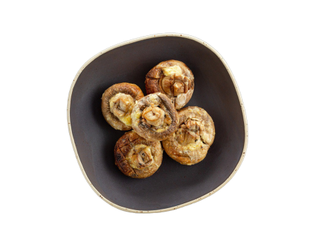 Grilled champignons