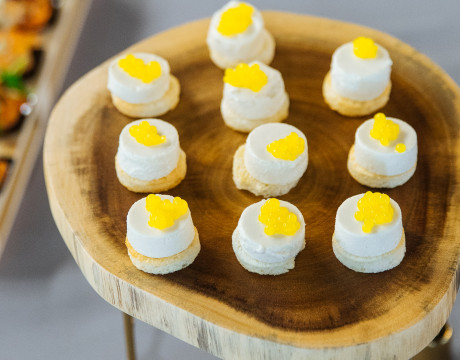 Scallop Parfait with Orange Roe