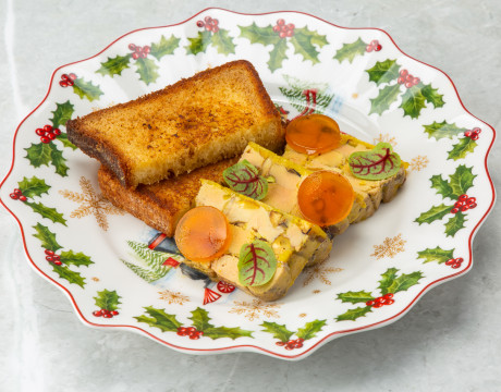 Foie Gras Terrine with Brioche