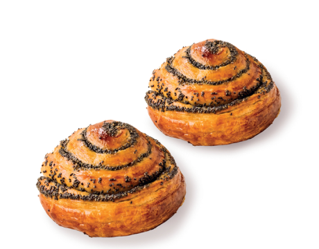 Poppy seed bun