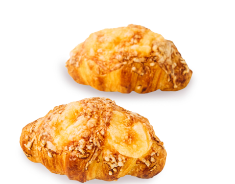 Croissant with cheese