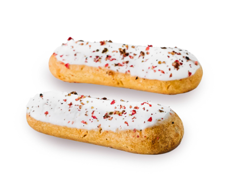 Mini Eclair with Spicy Crab Diablo