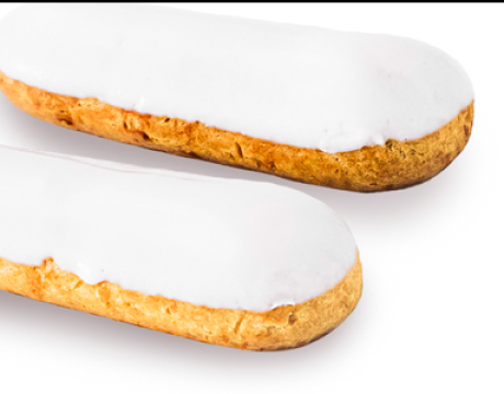 Mini Eclair with Salmon Ryette