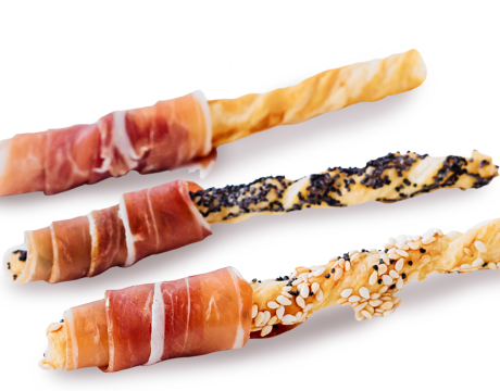 Mini Georgians with jamon