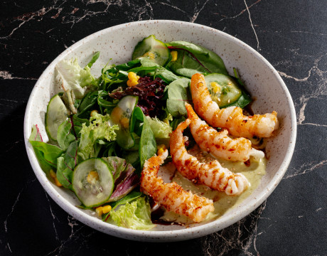 Shrimp Tempura Salad