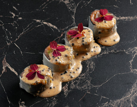 Bigeye Tuna, Salmon, and Swordfish Rolls