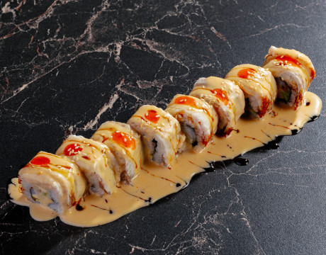 Eel and Shrimp Tempura Rolls