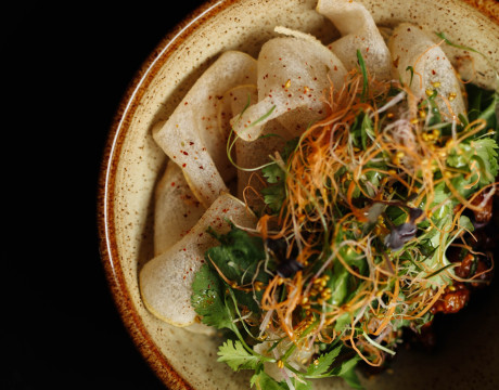 Crispy Duck & Pear Salad