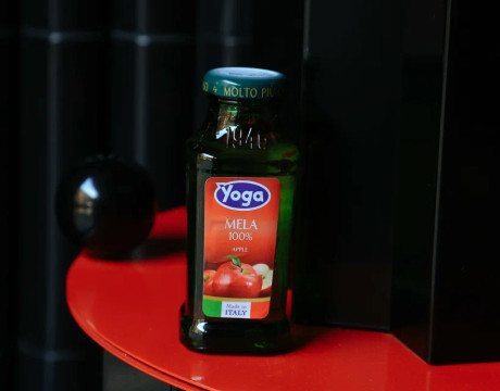 Yoga apple juice