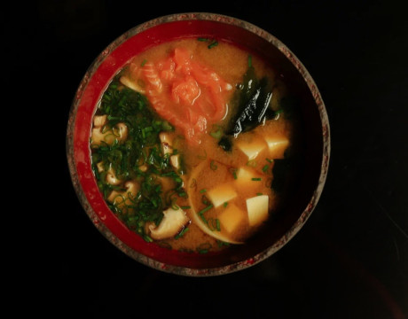 Salmon Miso Soup
