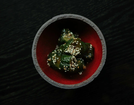 Smashed Cucumbers
