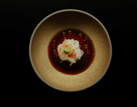 Aka-Ika with Ponzu Sauce