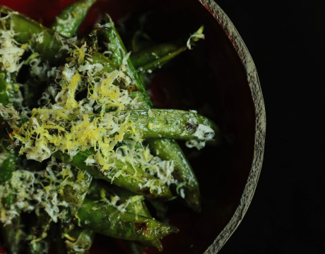 Edamame with Truffle Salt