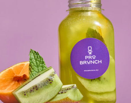 Orange and Kiwi lemonade