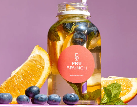 Blueberry-orange lemonade