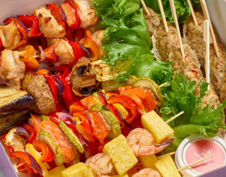 Hot grill box L
