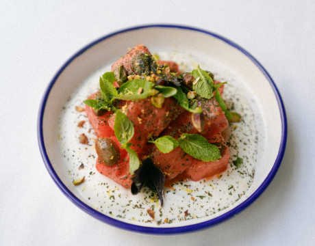 Watermelon with Feta