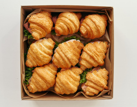 Set of croissants