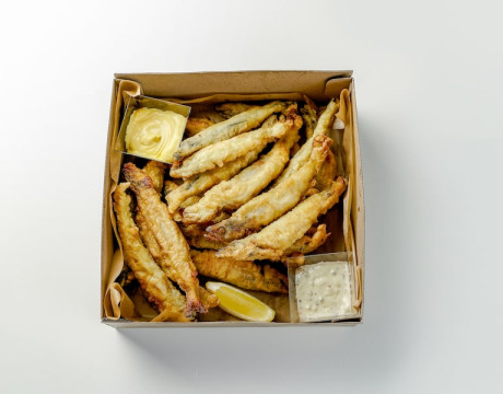 Fried smelt set