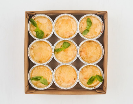 Set eggplant parmigiano
