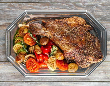 Roasted Lamb Leg
