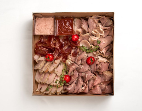 Set of meat snacks