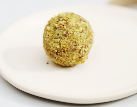 Pistachio truffle